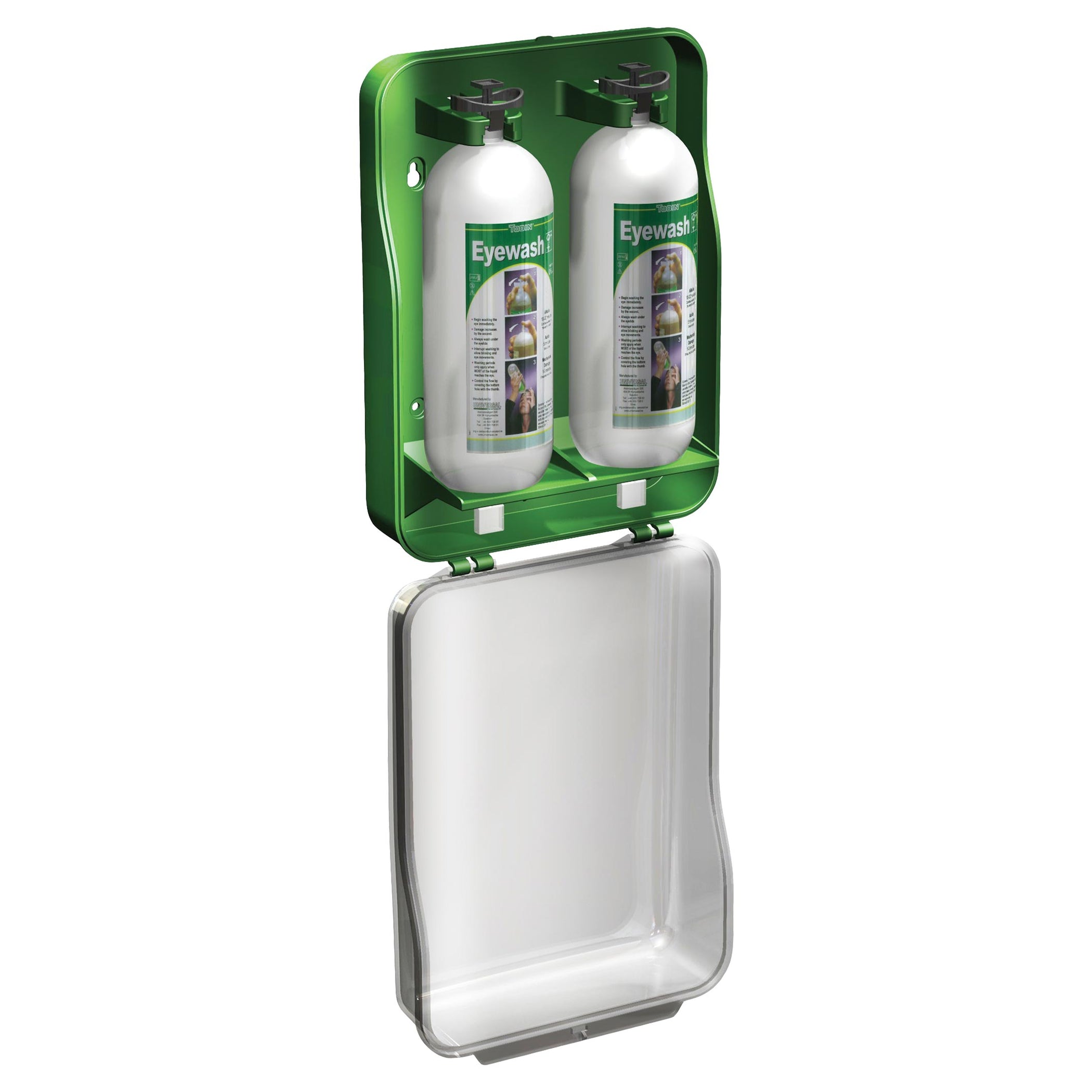 Emergency Eye Wash Cabinet and 2 x 1L Bottles — First Aid Plus Limited ...