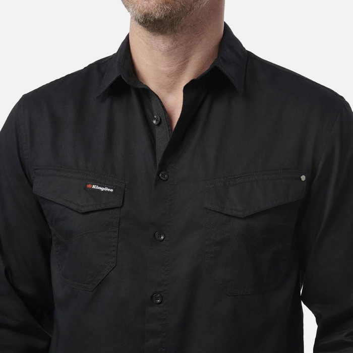 King Gee | Tradie Long Sleeve Shirt | K14350