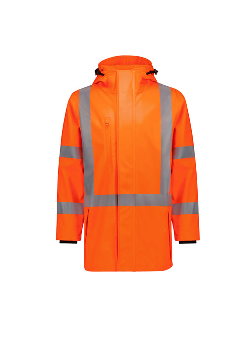 Syzmik | Mens TTMC-W23 Hi Vis X Back Heavy Duty Waterproof Jacket | ZJ620